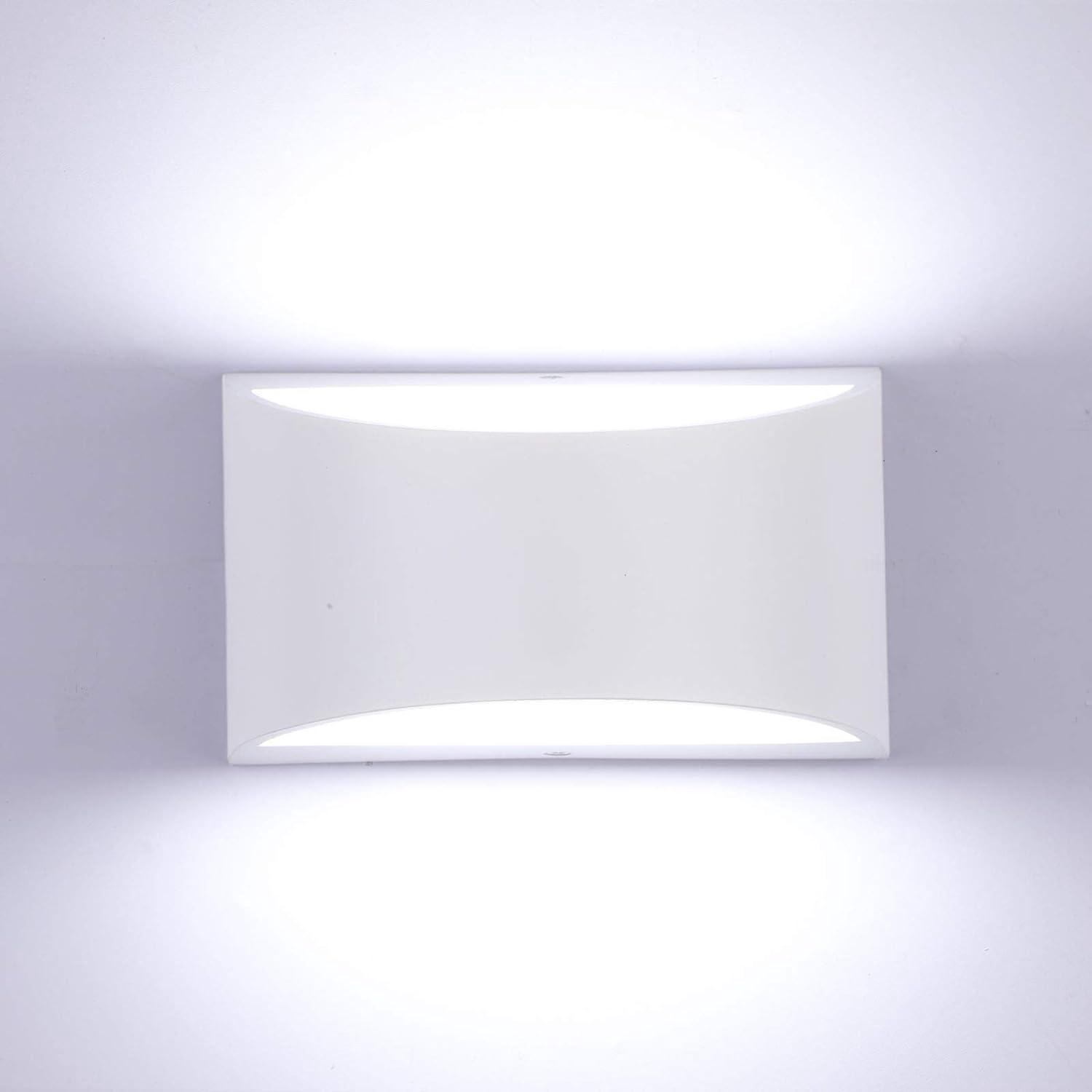 Verstellbare 7-w-led-wandleuchte, Moderne Wandleuchte Aus Aluminium, Kaltweißes Licht, Nach Oben/unten Verstellbare Dekorative Leuchte Für Wohnzimmer, Schlafzimmer, Flur