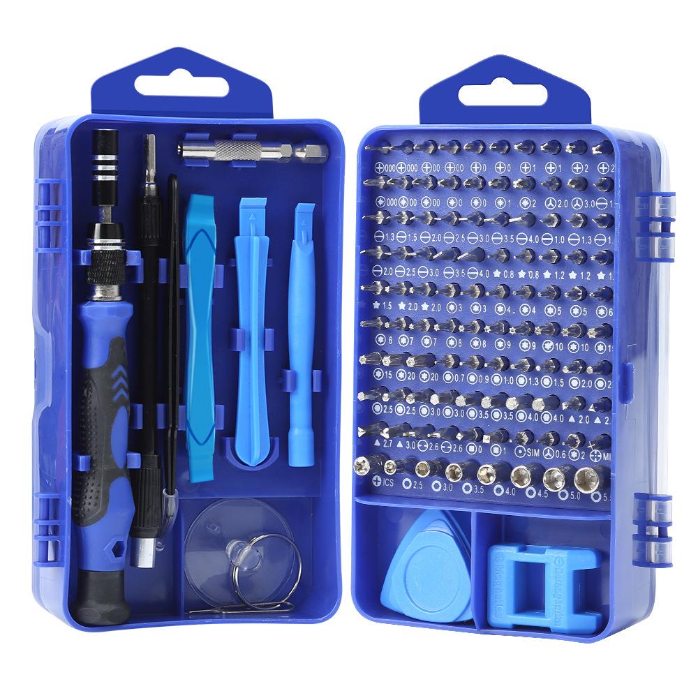 117-in-1 Magnetisches Präzisionsschraubendreher-set, Tragbares Werkzeugset Zur Fehlerbehebung Für Pc, Laptop, Iphone