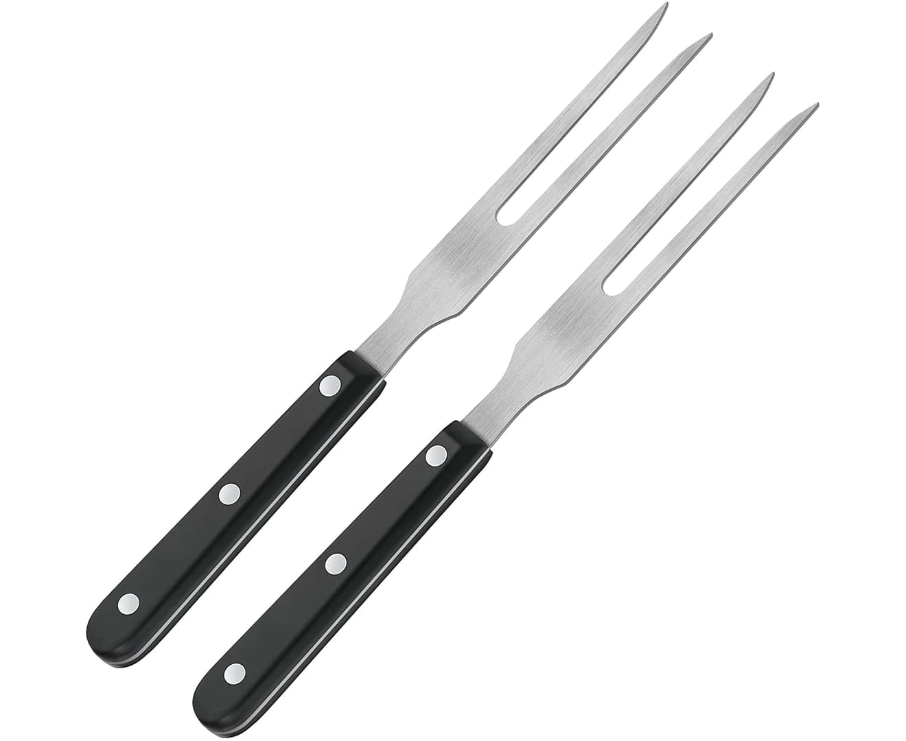 Fleischgabel Aus Edelstahl, 27 Cm, Kunststoffgriff, Brat- Und Grillspieß, Serviergabel Zum Grillen, 1 Stück