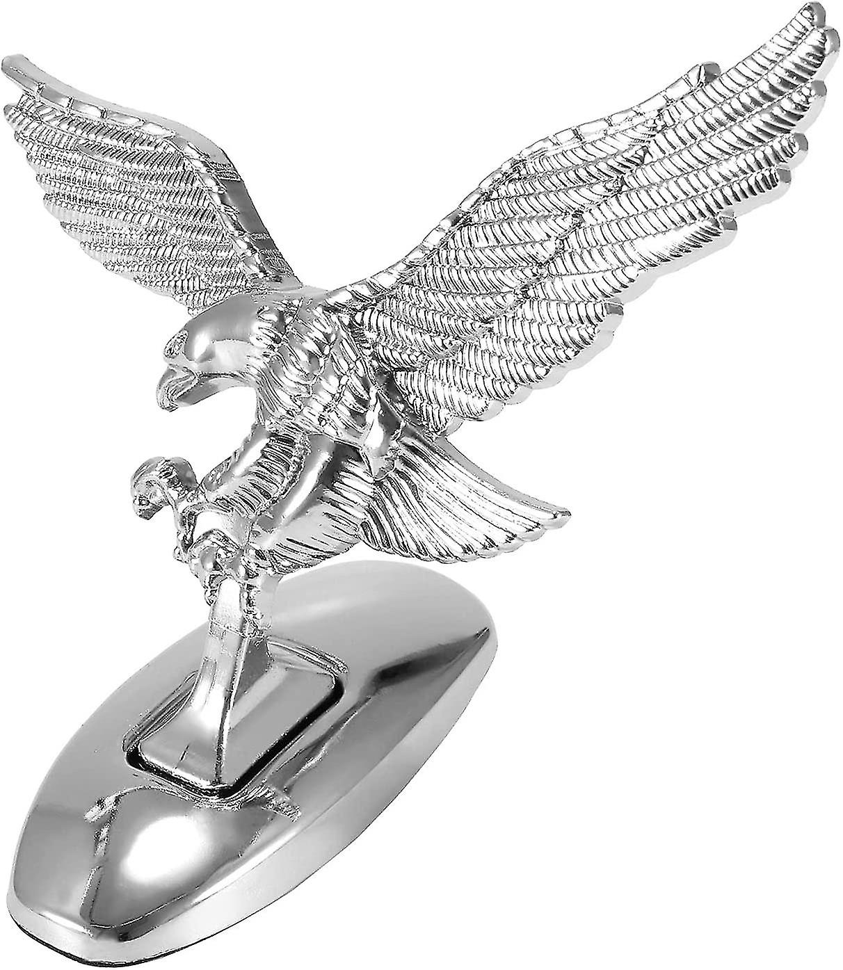 3d-metalladler-aufkleber Für Die Motorhaube, Wasserfester, Selbstklebender Wandaufkleber, Individuelles Motorrademblem, Rostfrei, Filigraner Auto-logo-aufkleber