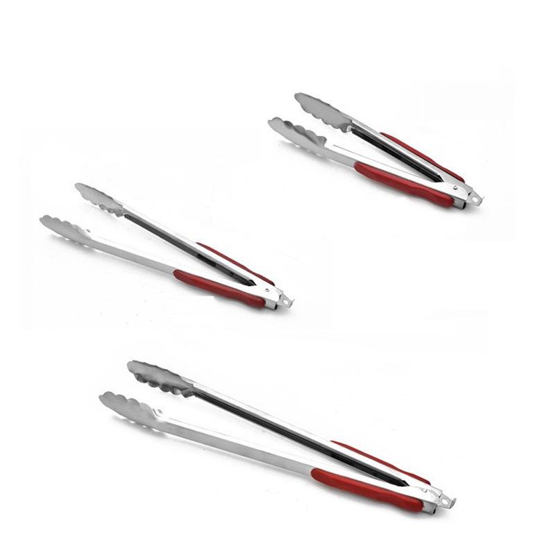 Grillzangen-set (35,5 Cm Und 32,8 Cm) Für Grill Und Grill – Ideal Zum Wenden Von Fleisch Und Anderen Speisen – Lange, Hitzebeständige Griffe Aus Edelstahl, Für Den Innen- Und Außenbereich