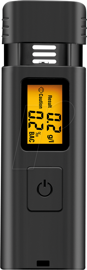 LOGILINK AA0188 - Atemalkoholtester, LCD-Display, schwarz