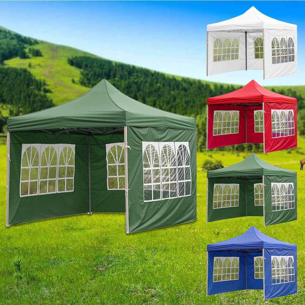 Wasserdichtes Faltzelt Für Campingpartys Im Freien, Regendichter Gartenpavillon, Abnehmbares Vordach Mit Wänden, Tragbares Festzelt Für Veranstaltungen Im Freien.