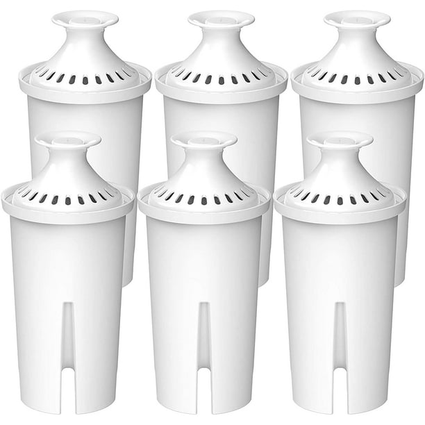 Universal-wasserfilter X4, Kompatibel Mit Brita Classic, Kenwood, Laica, Pearlco, Dafi Kannen Und Standardkartuschen.
