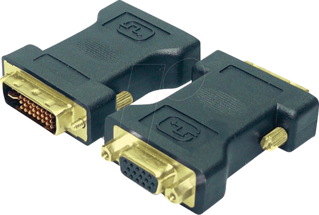 LOGILINK AD0001 - VGA Adapter, VGA Buchse auf DVI Stecker