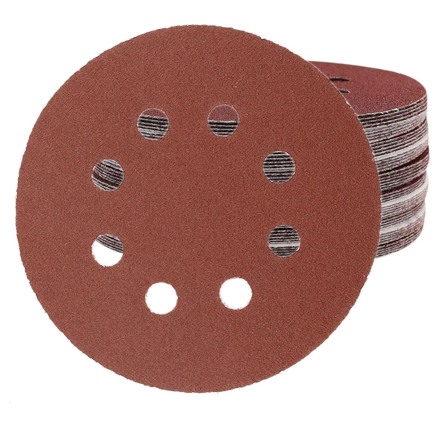 Packung Mit 100 Schleifscheiben, 125 Mm, Körnung 220, Zum Schleifen, Polieren Und Entrosten - Hsdps5m100