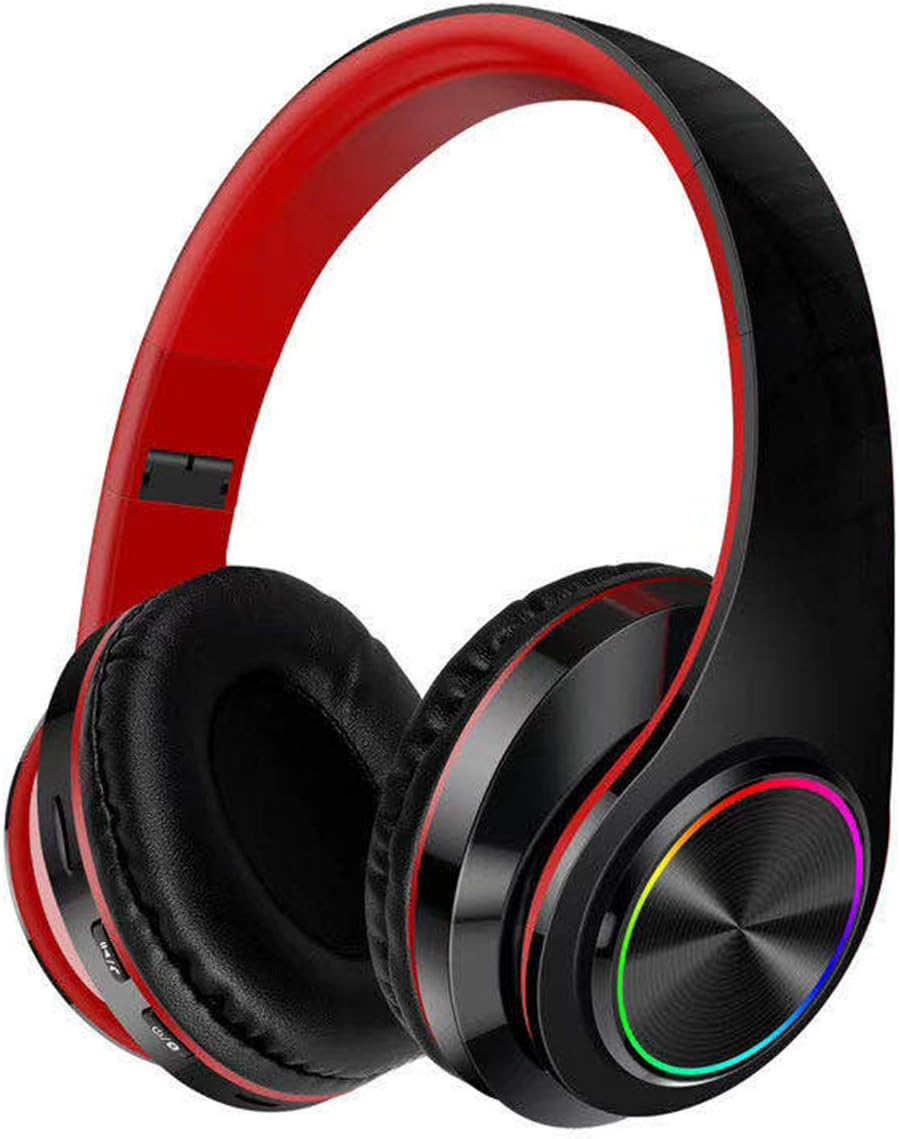 Kabellose Bluetooth 5.0 On-ear-kopfhörer, Geräuschunterdrückende Stereo-ohrhörer, Gepolsterter, Faltbarer Kopfbügel Für Smartphones, Pcs, Fernseher, Tablets Und Laptops