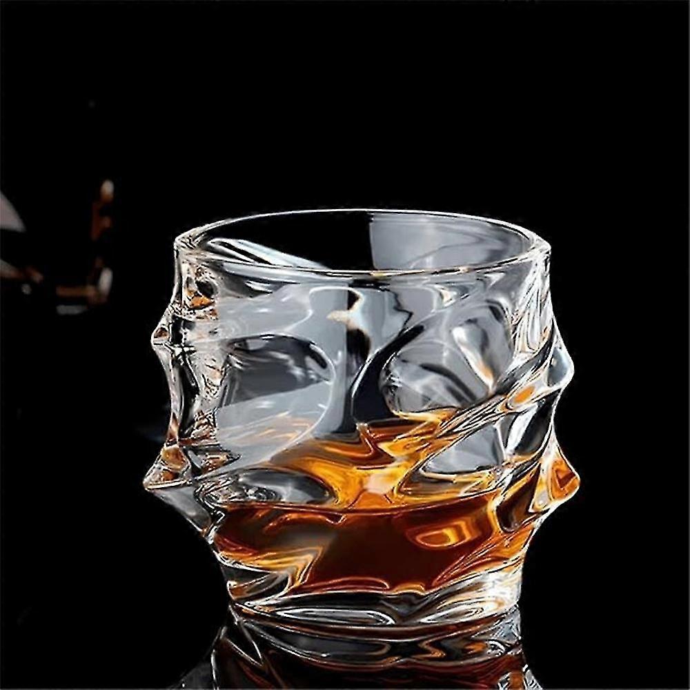 Japanisches Storm Crystal Whiskyglas, Whiskygläser Für Herren, Mundgeblasenes Kristallglas