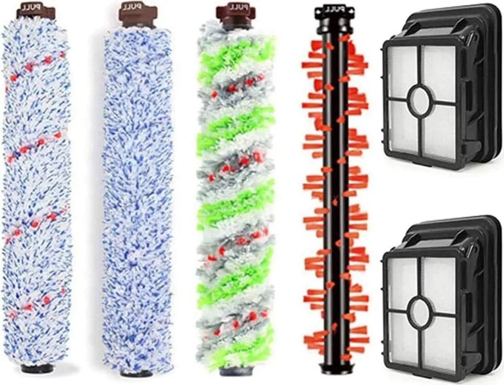 Ersatzbürste Für Bissell Crosswave 3-in-1, 4-teiliges Set: Multifunktions-hauptwalze, Tierhaarwalze, Teppichbürste, Bodenbürste.