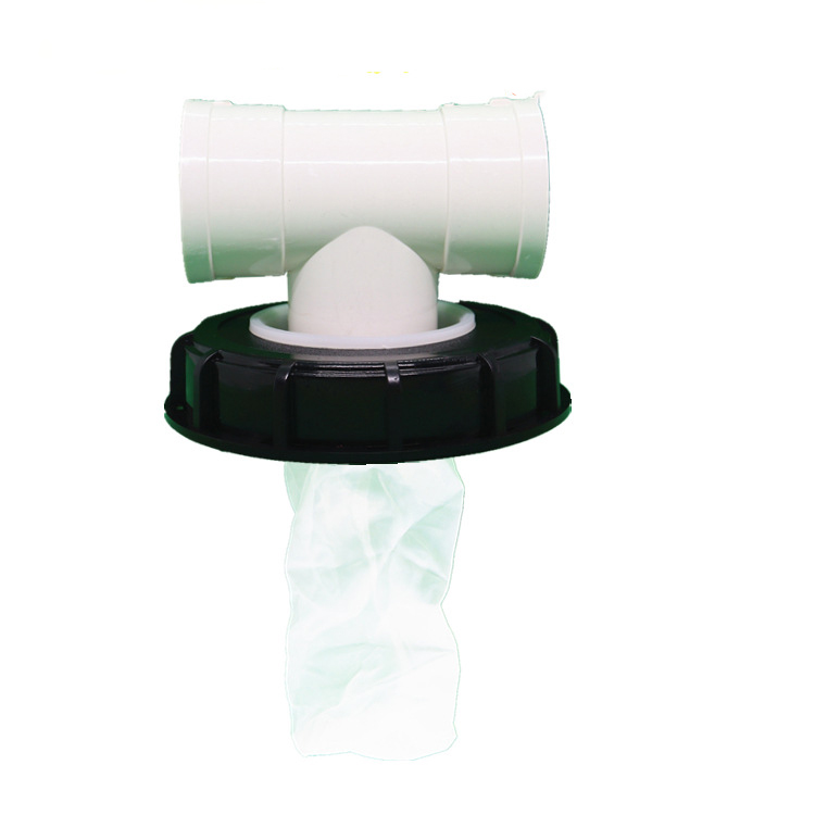 1000-liter-ibc-deckel Mit Waschbarem Nylonfilter, Regenwassertank-zubehör, 165-mm-t-stück, Schmutzfilter Für Ibc-tank