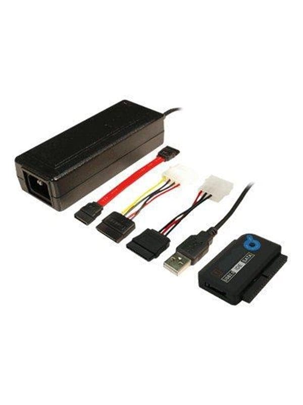 LOGILINK AU0006D - Adapter USB 2.0 > IDE/SATA mit Backup Funktion