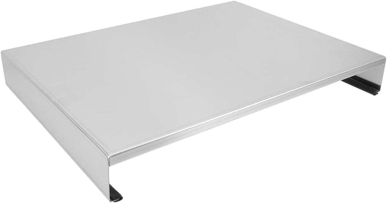 Schutzabdeckung Für Gasherd, Arbeitsplatte Für Induktionskochfeld, Max. Belastung 40 Kg, Gebürsteter Edelstahl, 30 × 50 × 9 Cm