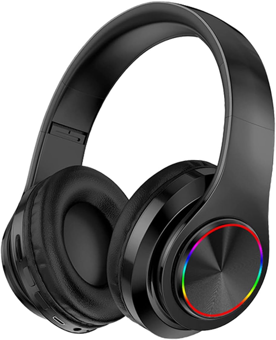 Kabelloser Bluetooth-over-ear-kopfhörer, Faltbar, Stereo-sound, Integriertes Mikrofon, Kabelgebundener Und Kabelloser Betrieb, Micro-sd-/tf-kartenleser, Fm-radio, Kompatibel Mit Smartphones, Samsung-g