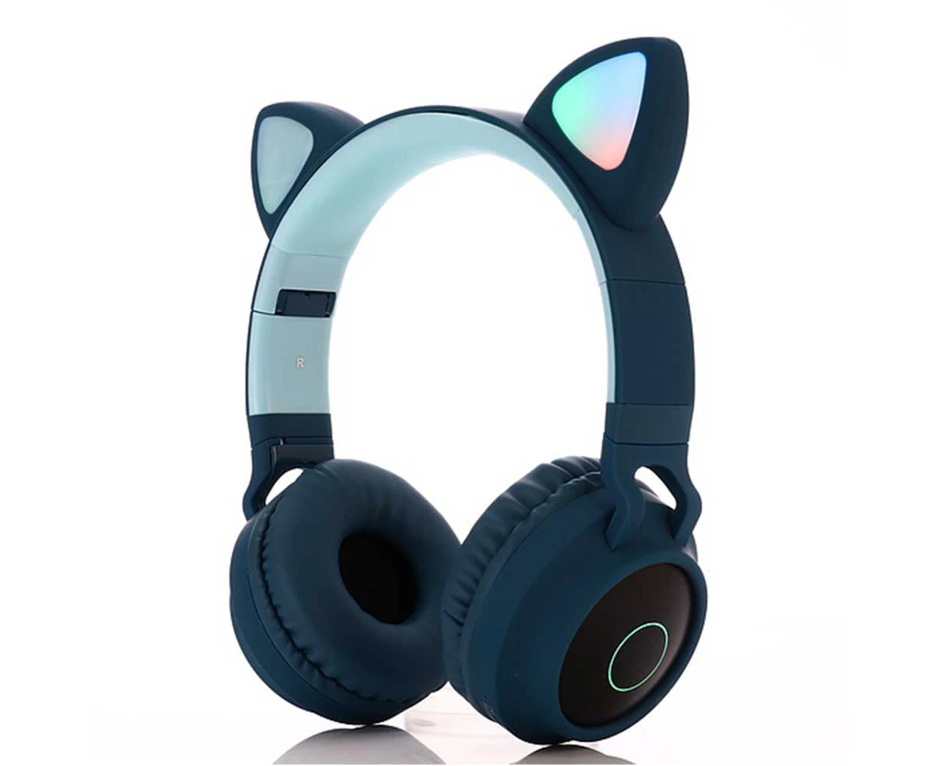 Kabellose Bluetooth-kopfhörer Für Kinder, Over-ear-kopfhörer Mit Katzenohren, Kabellose Audiogeräte Für Kinder