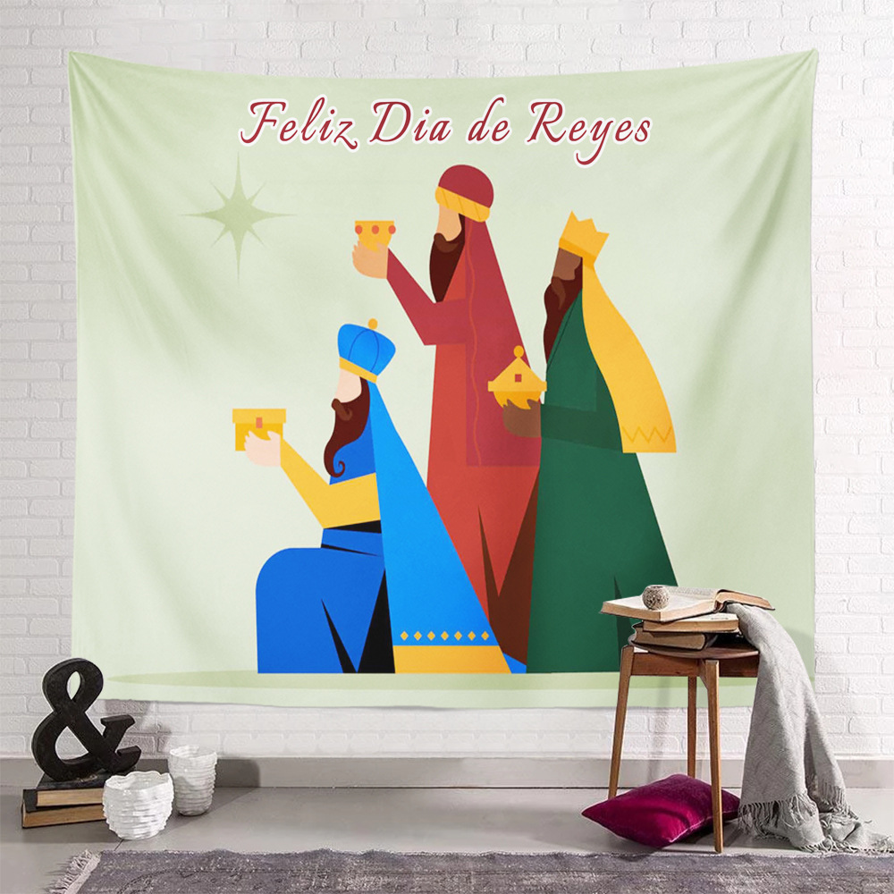 Wandteppich „epiphany“ Für Schlafzimmer, Heimdekoration, Digitaldruck-hintergrund, Dekorativer Wandstoff