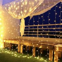 X 3 M Led-lichterkette, 600 Leds, Netzbeleuchtung, Ip44 Wasserdicht, Niederspannung 31 V, 8 Modi, Lichterkette Für Den Innenbereich, Weihnachten, Kinderzimmer, Außenbereich, Partys, Hochzeiten