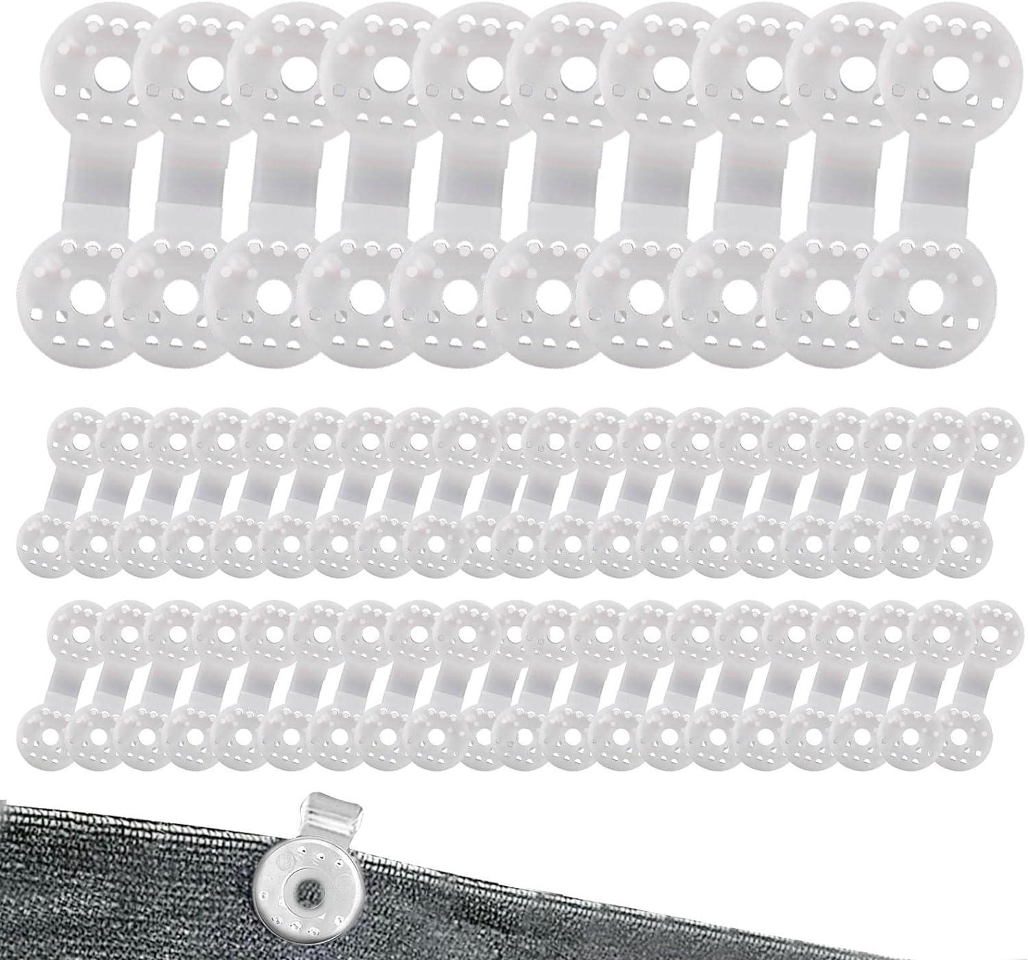 Packung Mit 50 Befestigungsclips Für Sonnensegel, Spezialclips Mit Öse, Uv-beständig, Für Sichtschutzwände, Drahtgeflecht, Sonnenschutznetze Und Winddichte Planen.