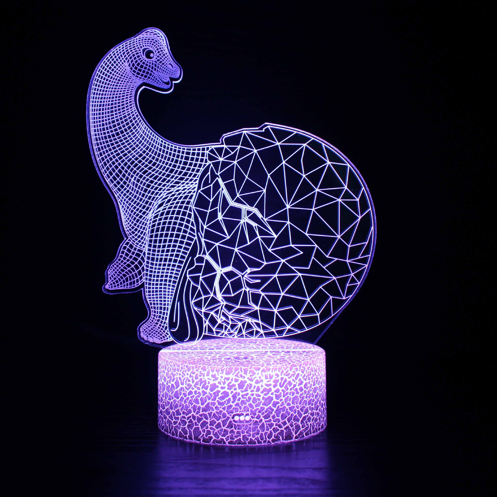 3d-led-touch-dinosaurierlampe Mit Fernbedienung, Farbenfrohes Chamäleon- Und Drachen-nachtlicht, Verspielte Dekoration Fürs Kinderzimmer, Kreatives Geschenk Für Jungen Und Mädchen Im Alter Von 3-9 Jah