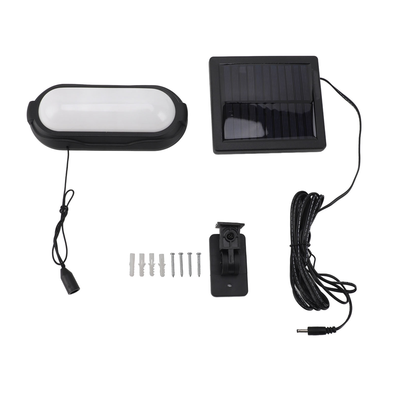 Hängende Led-solarleuchte Für Den Außenbereich, Sparsame Und Vielseitige Beleuchtung Für Garage, Terrasse, Hühnerstall, Scheune, Kabellos, Wasserdicht, Dämmerungssensor.