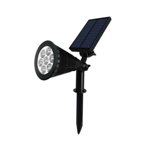 Neigbare Solar-gartenleuchte, Ip65 Wasserdichte Led Für Den Außenbereich (7 Glühbirnen, Weißes Licht)
