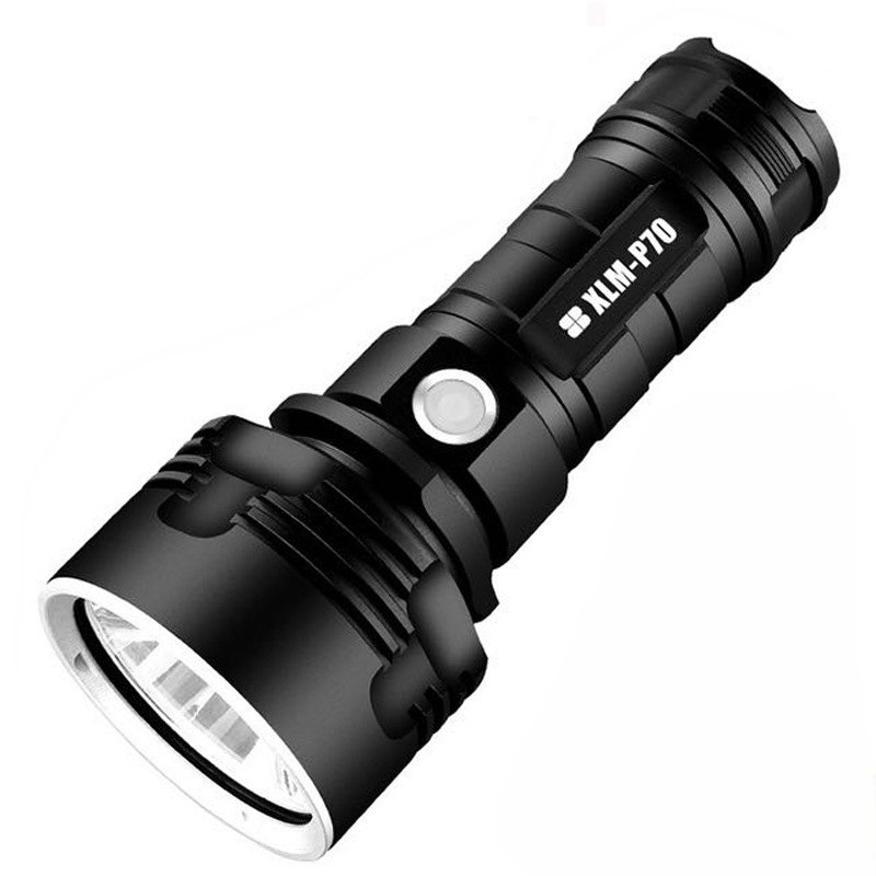 Superhelle, Wasserdichte Led-taschenlampe, 30.000–100.000 Lumen, 3 Modi, Usb-aufladbar, Leistungsstarker 50-w-akku Xlm-p70, Extrem Starke Outdoor-taschenlampe
