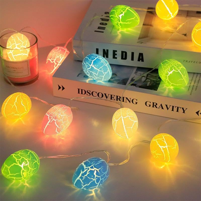 Lichterkette Mit Hasenmotiv, 220 Cm, Osterdekoration, Festbeleuchtung, Led-lichterkette Für Den Innenbereich, Osterschmuck, Lichterkette Mit Hasenmotiv