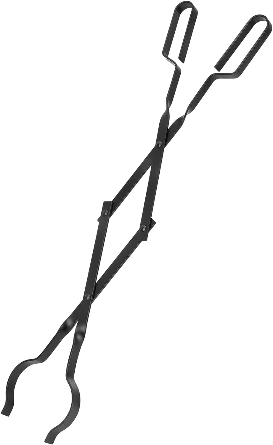 Minkurow Holz-holzzange, 66 Cm Kaminzange, Zubehör Für Feuerstellen, Grill- Und Lagerfeuerwerkzeuge