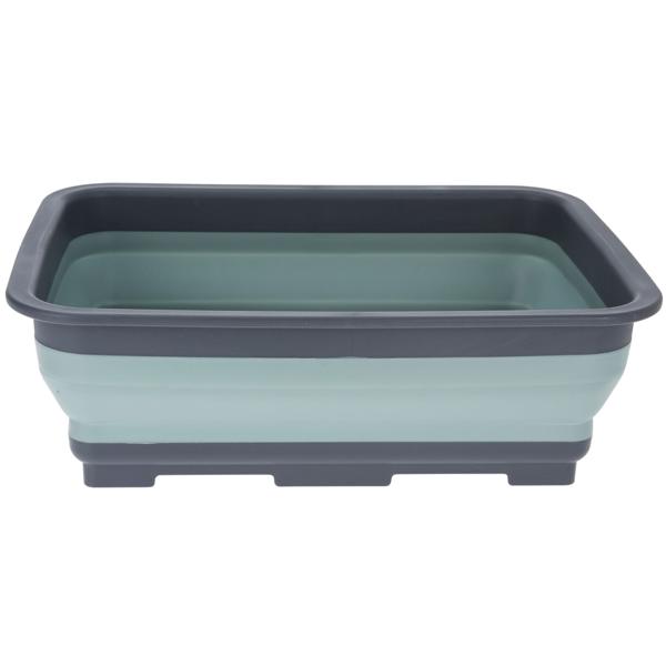 Faltbares 8-liter-spülbecken – 32 X 27 X 12 Cm – Platzsparend, Leicht Zusammenfaltbar – Ideal Für Camping, Reisen Und Urlaub
