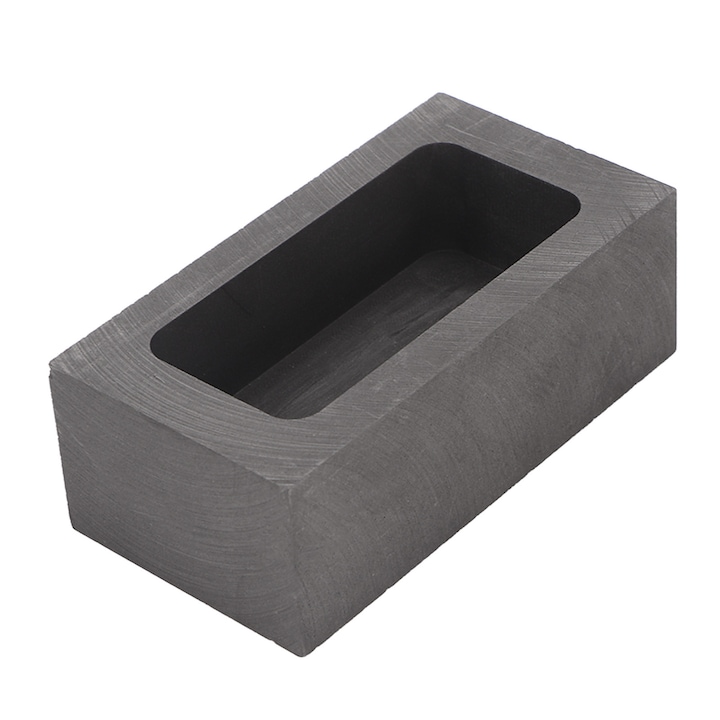 Rechteckige Graphitform, 35 Ml, Abmessungen 85 X 45 X 30 Mm, Hitzebeständig