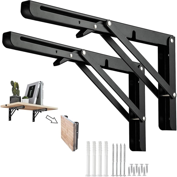 300 Mm Klappwandhalterung, 2 Stück, Metall-klappregal, Klappregalhalterung, Garagenregal