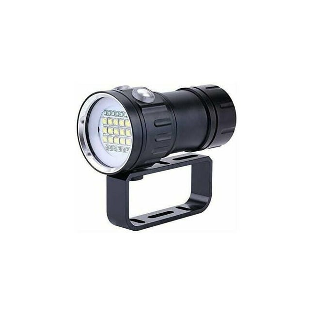 Ipx8 Wasserdichte Unterwasserlampe Mit 18000 Lumen, Tauchtiefe Bis Zu 80 Meter, Perfekt Für Unterwasserfotos Und -videos.