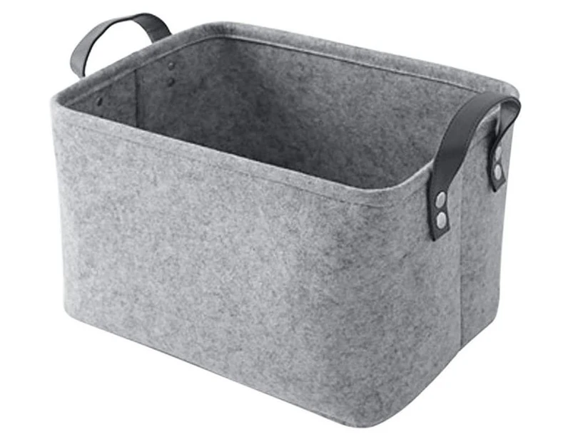Aufbewahrungskorb Aus Filz, Wäschekorb Mit Griffen, Kleiderschrank-organizer-box, Aufbewahrung Für Kleidung, Handtücher Und Bettwäsche