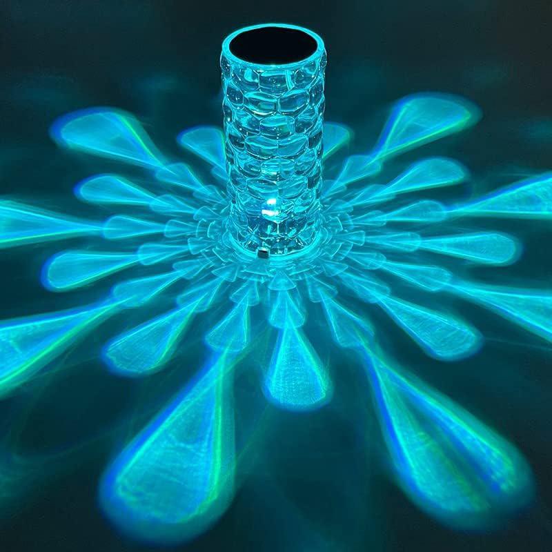 Rgb-led-tischleuchte Mit 16 Farben, Romantischer Stimmungsbeleuchtung, Touch- Und Fernbedienungssteuerung, Usb-anschluss, Ideal Für Schlafzimmer, Wohnzimmer Und Bankettdekoration, Kreative Nachttischl