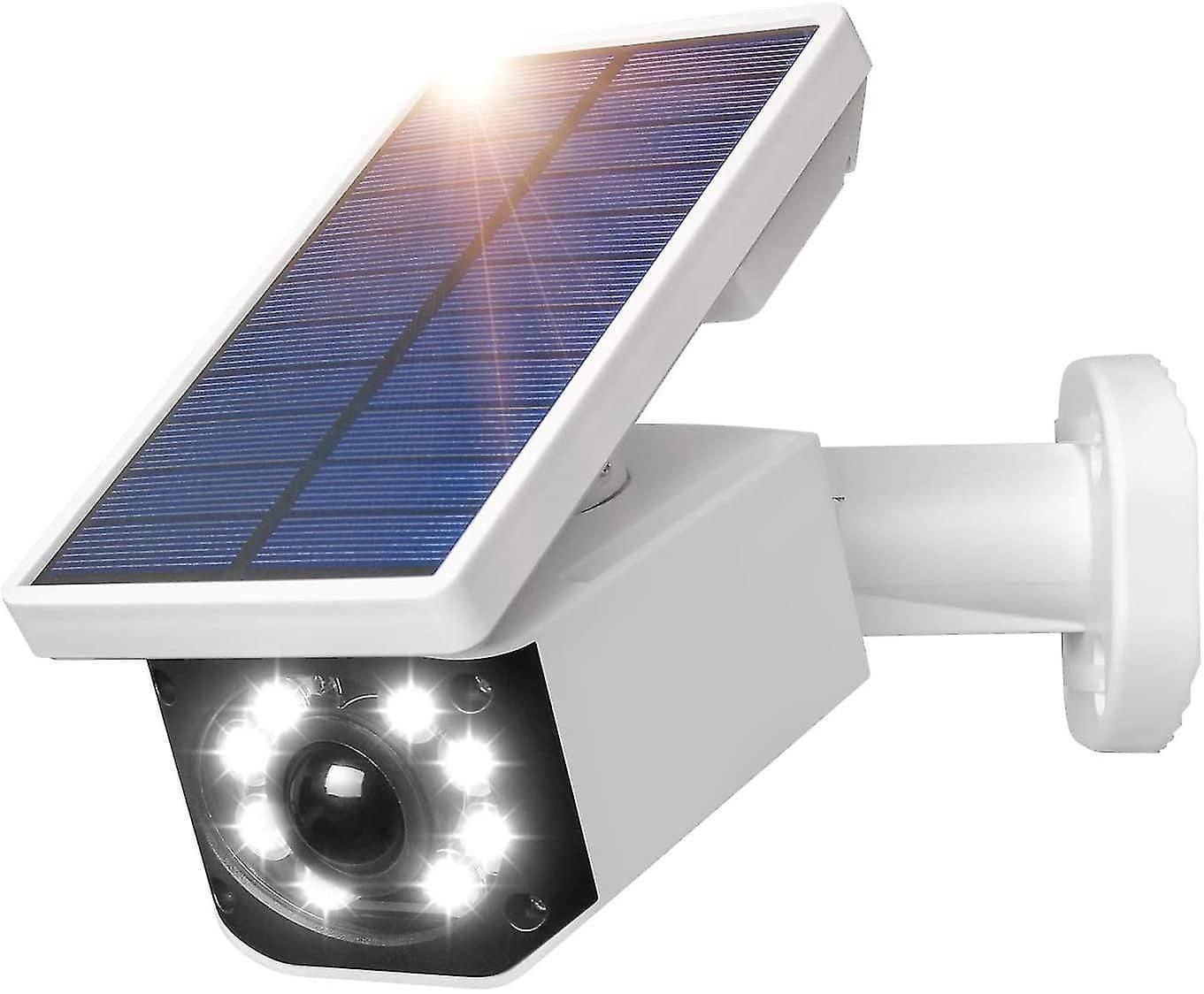 Wasserdichte, Solarbetriebene, Kabellose Außenüberwachungskamera Mit Integriertem Bewegungsmelder