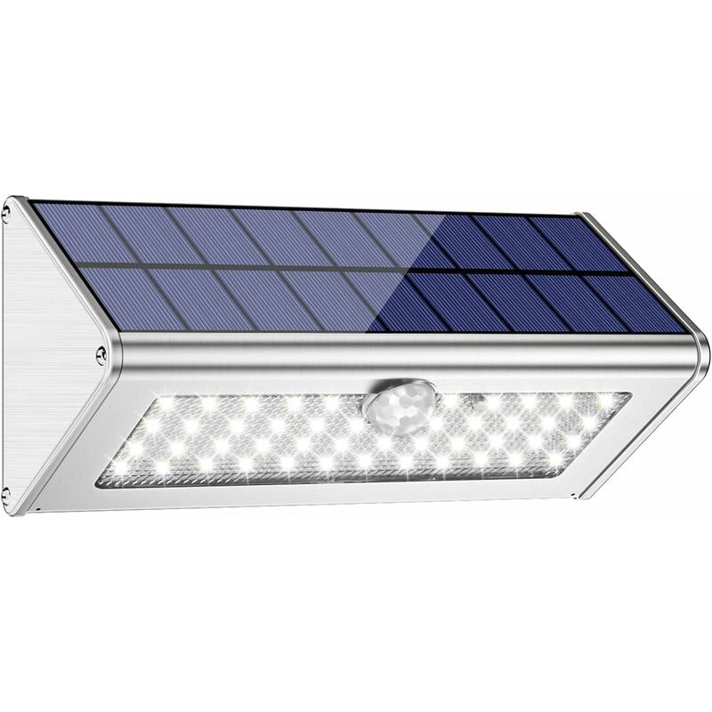 Ip65 Wasserdichte, Kabellose Solar-außenleuchte Mit 46 Leds Und 4500-mah-akku, Autarker Fluter Für Garten Und Dekorative Außenbeleuchtung