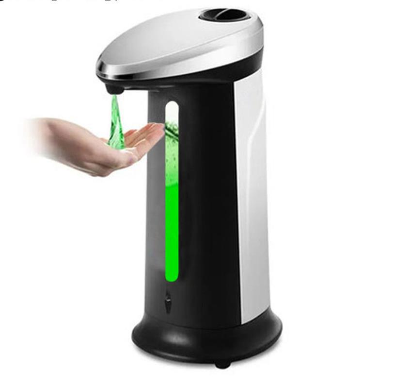 Automatischer Seifenspender 400 Ml, Berührungsempfindliche Flasche Für Hydroalkoholisches Gel, Nachfüllbar, Kontaktlos, Für Bad Und Küche.
