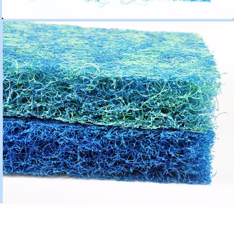 Ineasicer Japanische Filtermatte 50x50x4 Cm, Filterschaum Für Teiche Und Aquarien, Hochdichter Wasserreiniger