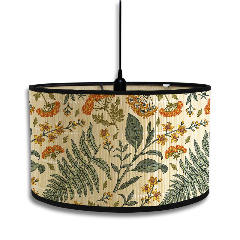 Designer-lampenschirm Für Pendel- Und Tischlampen, 30 X 30 X 20 Cm, Handgefertigte Retro-leuchte, E27-glühbirne, Warmes Dekor
