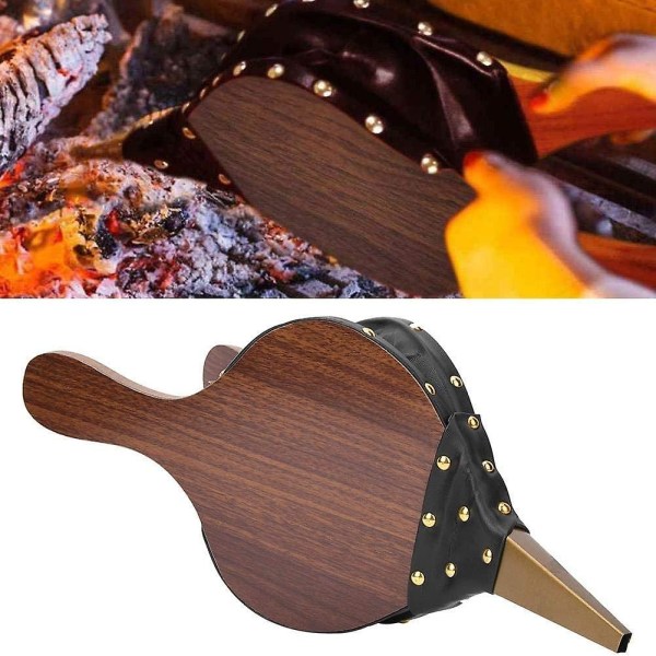 Holz-handblasbalg Für Kamin, Schnellanzünder Für Grill Und Herd, Feueranzünder Für Camping, 15-cm-schlauch