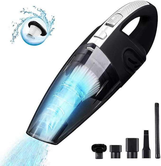 Der Kabellose Moer Sky 120w Handstaubsauger Ist Ein 2-in-1 Nass- Und Trockensauger, Leicht Und Tragbar Mit Hepa-filter, Schnellladefunktion Und Starker Zyklon-saugkraft Für Zuhause, Tierhaare Und Auto