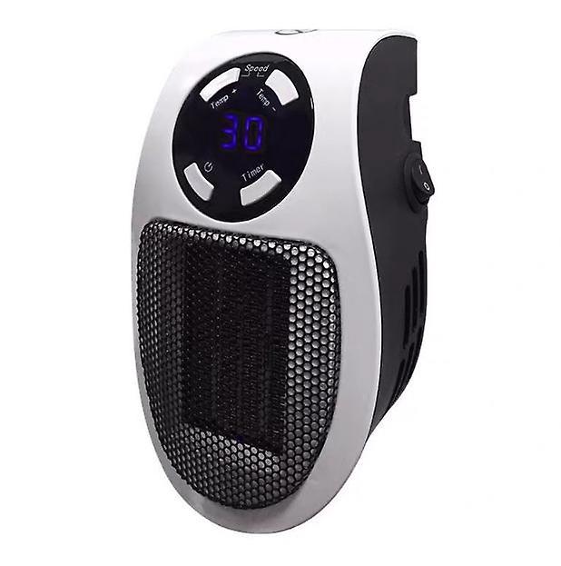 Tragbarer 220v 500w Heizlüfter, Leise Zusatzheizung Für Büro Und Zuhause, Mini-wandheizung, Ideal Für Den Winter, Sorgt Für Schnelle Wärme