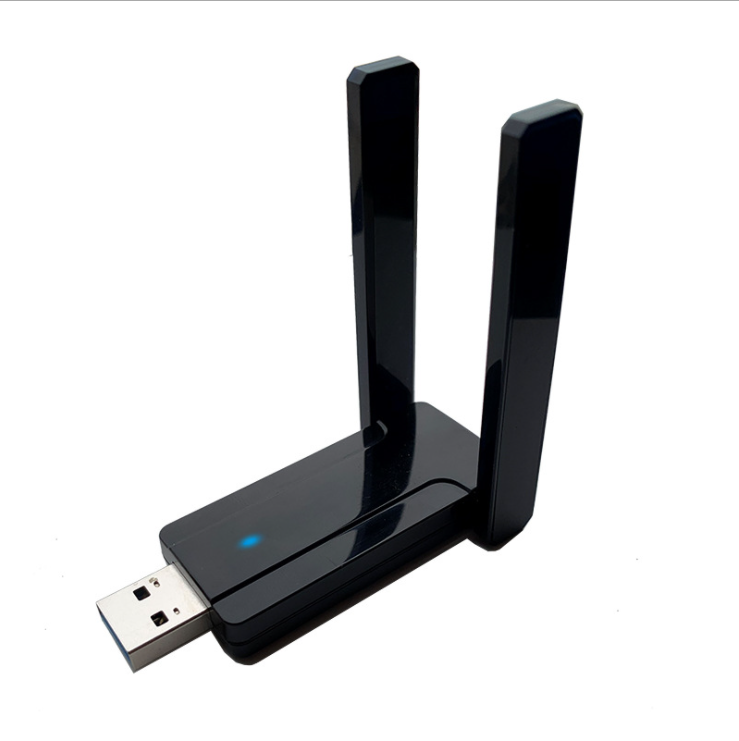 1300 Mbit/s Dualband-usb-wlan-adapter (2,4 Ghz/5 Ghz), Dual-antenne, Windows-kompatibel