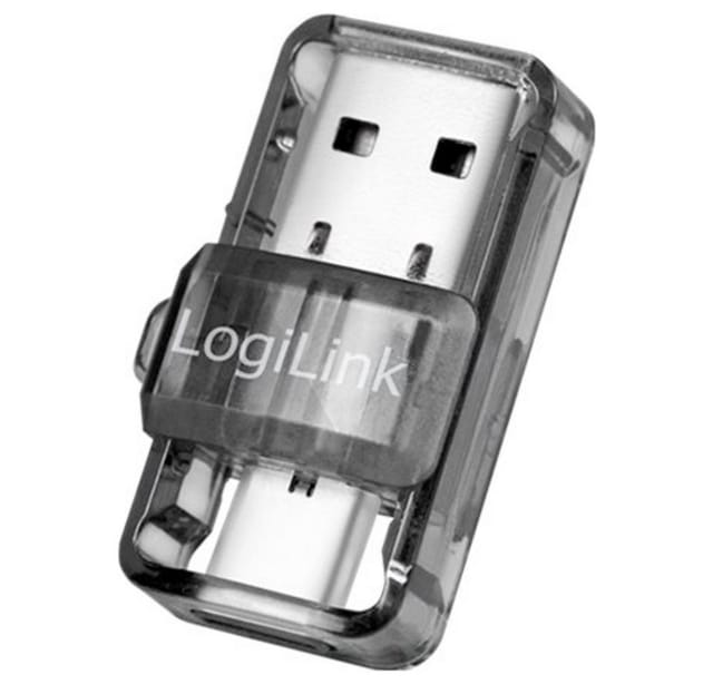 LOGILINK BT0054 - Bluetooth USB 3.2 Adapter, V5.0 + EDR, USB Type-C / Typ-A