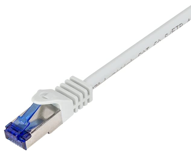 LOGILINK C6A022S - Patchkabel Ultraflex, Cat.6A, S/FTP, grau, 0,5 m