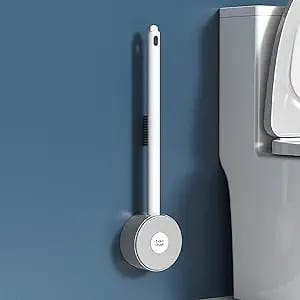 Silikon-toilettenbürste, Lochfreie Toilettenbürste, Wandreinigung, Wand-toilettenhalter