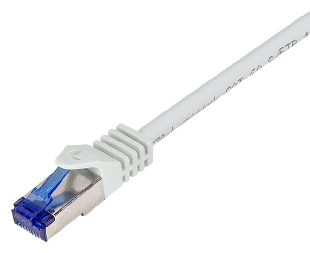 LOGILINK C6A032S - Patchkabel Ultraflex, Cat.6A, S/FTP, grau, 1 m