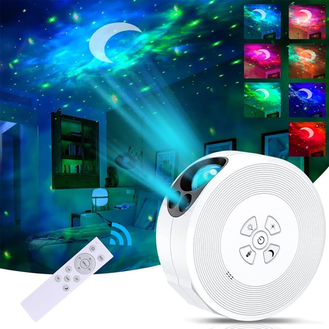 Sternenhimmel-projektor, Aurora-galaxie-deckenleuchte, Led-stimmungsprojektor Fürs Schlafzimmer, Geschenkidee Für Kinder Und Erwachsene
