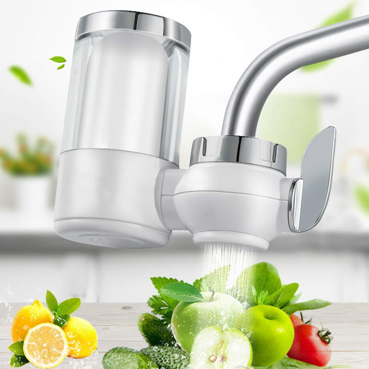 Leitungswasserfilter Mit Keramik-verbundkartusche Der 3. Generation (kompatibel Mit Standardarmaturen), Abs-reiniger Entfernt Verunreinigungen Und Sorgt Für Klares Wasser