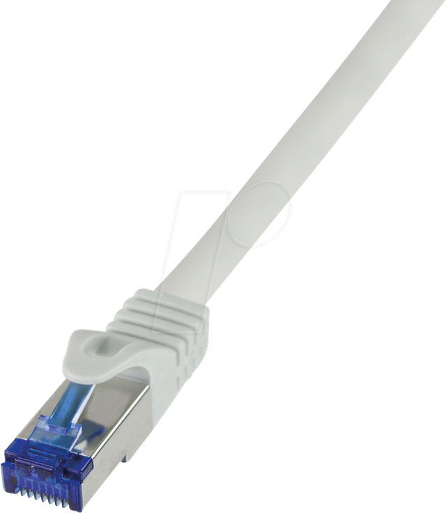 LOGILINK C6A052S - Patchkabel Ultraflex, Cat.6A, S/FTP, grau, 2 m