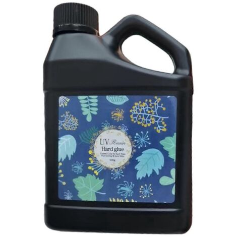 Résine Uv 500 G - Fournitures De Résine Époxy Transparente, Dure Et À Durcissement Rapide Aux Uv